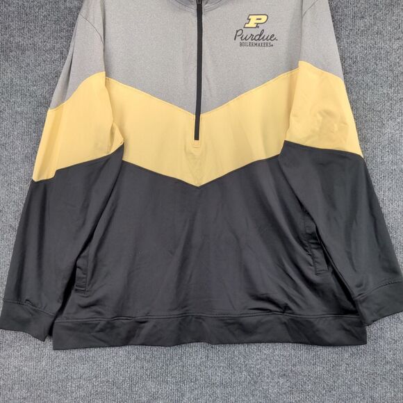 Pro Edge Purdue Boilermakers Pullover Jacket Women's Plus Size 1X/16W Multicolor - Picture 4 of 14